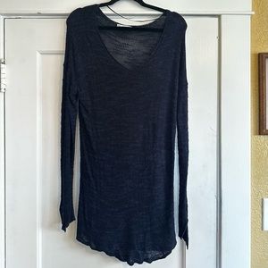 Navy blue Zara knit dress